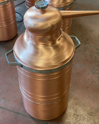 Alambicco distillatore 50 lt. a serpentina