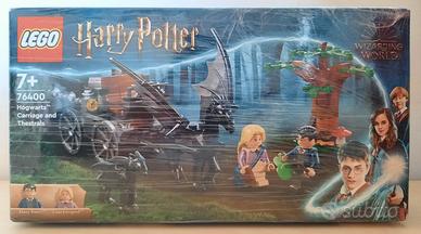 Lego 76400 Thestral e carrozza di Hogwarts