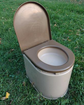 Wc toilette portatile in plastica 