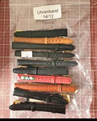 Cinturini orologi diverse misure 