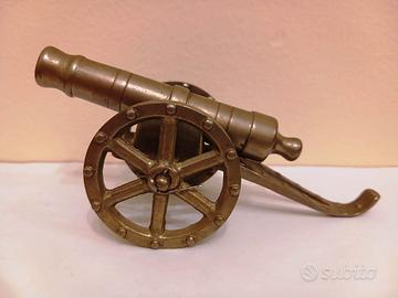 Mini Cannone decorativo in ottone