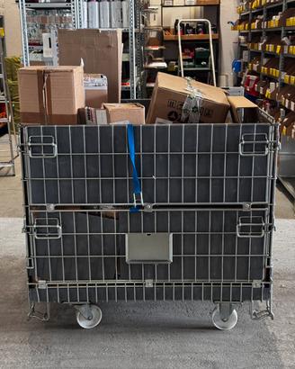 Roll container carrello porta merce / cartone