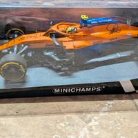 Modello Autografato Lando Norris 1:18 limited edit