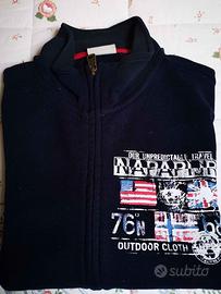 Felpa Napapijri blu notte S