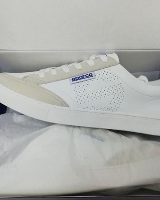 Sparco S‑Time TG 46 – Bianco/Azzurro (come nuove)