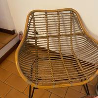 Poltroncine in vimini