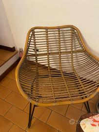 Poltroncine in vimini