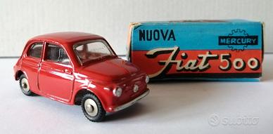 Modellino auto Fiat nuova 500 Mercury