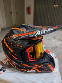 casco airoh terminator  open vision TG L 58/60