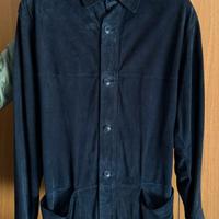 GIACCA DA UOMO VINTAGE IN PELLE SCAMOSCIATA