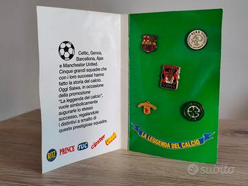 Spille “La Leggenda del Calcio” – Saiwa –  vintage