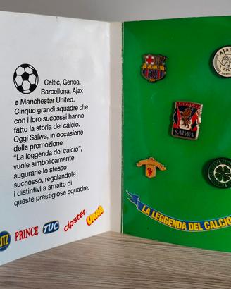 Spille “La Leggenda del Calcio” – Saiwa –  vintage