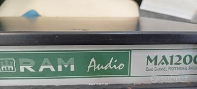 amplificatore RAM Audio MA1200 