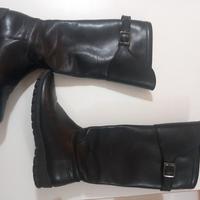 stivali in pelle bambina