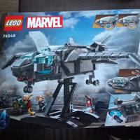 Nuovo LEGO Marvel Il Quinjet degli Avengers 76248