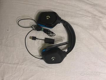 cuffie logitech g 432 audio 7.1