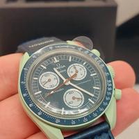 Swatch x Omega Bioceramic Moonwatch Mission to Ear