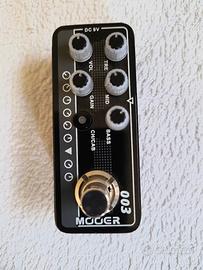 Pedale per chitarra MOOER micro preamp 003 