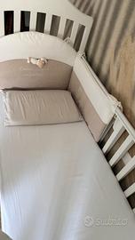 Lettino bambini NaNaN TATO BABY in legno bianco