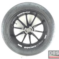 Cerchio posteriore 10 razze ducati hyper 1100