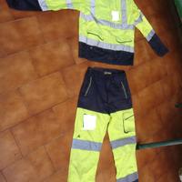 Divisa da lavoro completa Tg. M catarifrangente