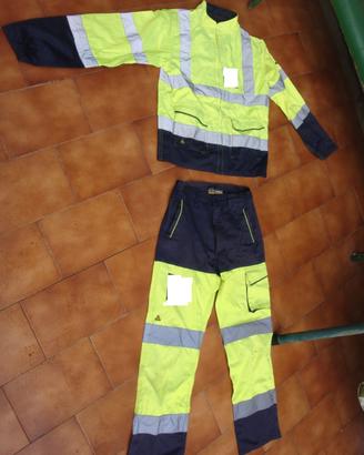 Divisa da lavoro completa Tg. M catarifrangente
