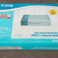 Modem D-Link adsl2 + ethernet