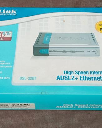 Modem D-Link adsl2 + ethernet