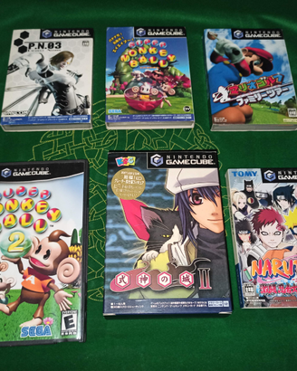 Lotto giochi GameCube NTSC Jap e Usa