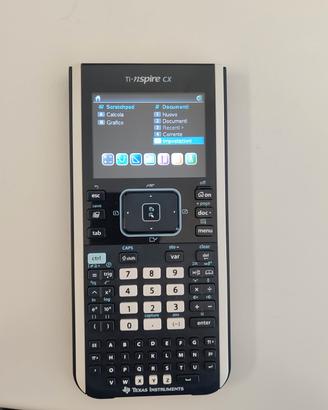 Calcolatrice Grafica TI-Nspire CX + Cover Rigida