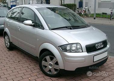 Parabrezza verde Audi A2