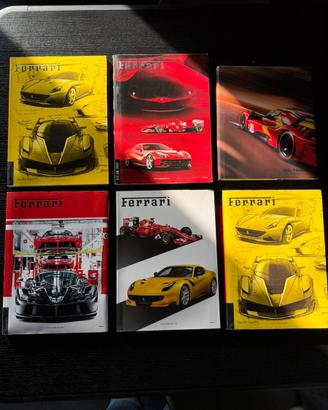 Annuari Ufficiali Ferrari - 6 volumi numerati