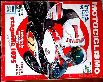 Vecchie Riviste MOTOCICLISMO anno 1976 primi 6