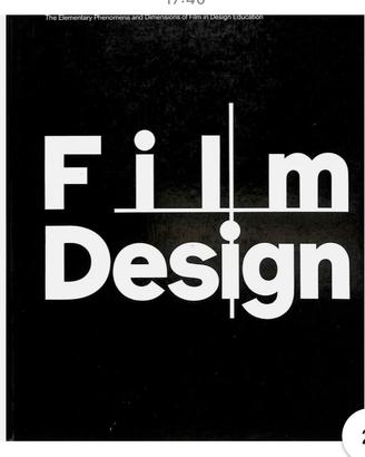 Libro Film design
