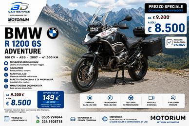 Bmw R 1200 GS Adventure DAKAR - TRIS BORSE ORIGINA