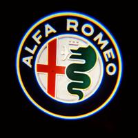 Luci sottoporta LED - logo ALFA ROMEO