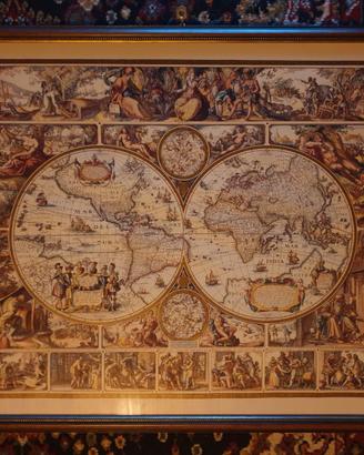 Specchio Mappamondo Magna Carta Mundi