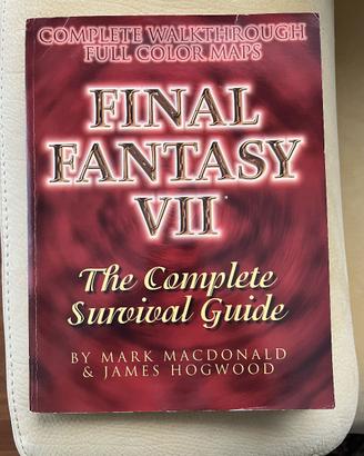 Final Fantasy VII guida -MANUALE inglese Macdonald