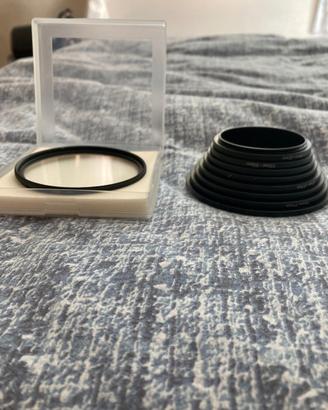 Filtro blackmist 72mm + anelli adattori