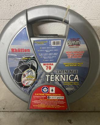 Catene da Neve Rhütten Teknica 9mm - Misura 70