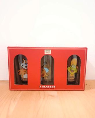 Set di 3 bicchieri da collezione Kellogg's