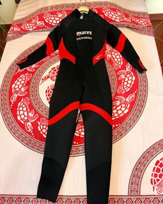 Muta Mares Pioneer donna XS + scarpe e pinne