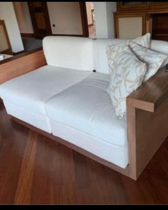 divano a due posti anni 80 di design