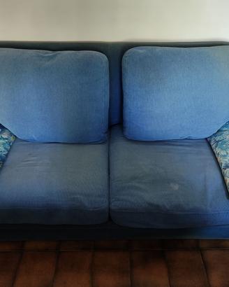 Divano Caramel vintage a tre posti