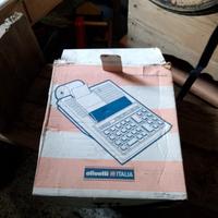 calcolatrice Olivetti vecchia 
