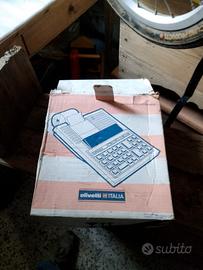 calcolatrice Olivetti vecchia 