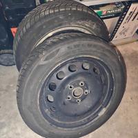 4 Cerchi e 4 gomme invernali AUDI, SKODA, VOLKSWAG