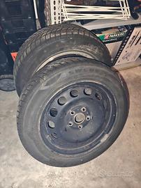 4 Cerchi e 4 gomme invernali AUDI, SKODA, VOLKSWAG