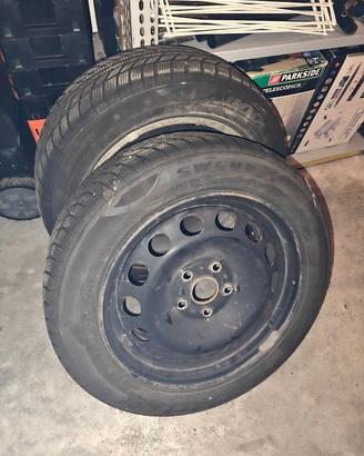 4 Cerchi e 4 gomme invernali AUDI, SKODA, VOLKSWAG