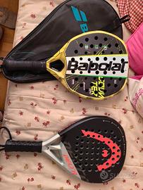 racchette da Padel Babolat Viper e Head Delta Pro